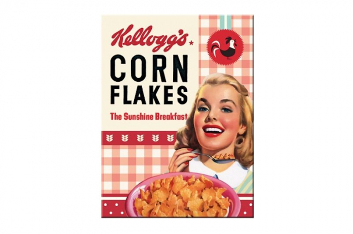 Magnet Kelloggs Frau